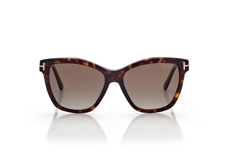 POLARIZED LUCIA SUNGLASSES DARK HAVANA online