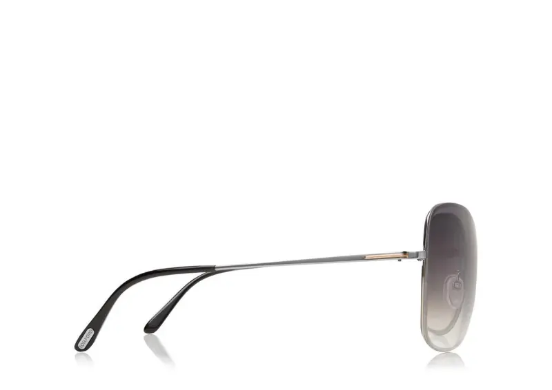 Tom Ford Colette Metal Butterfly Sunglasses GUNMETAL online