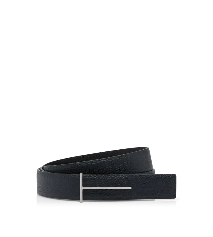 GRAIN LEATHER SLIM T REVERSIBLE BELT online