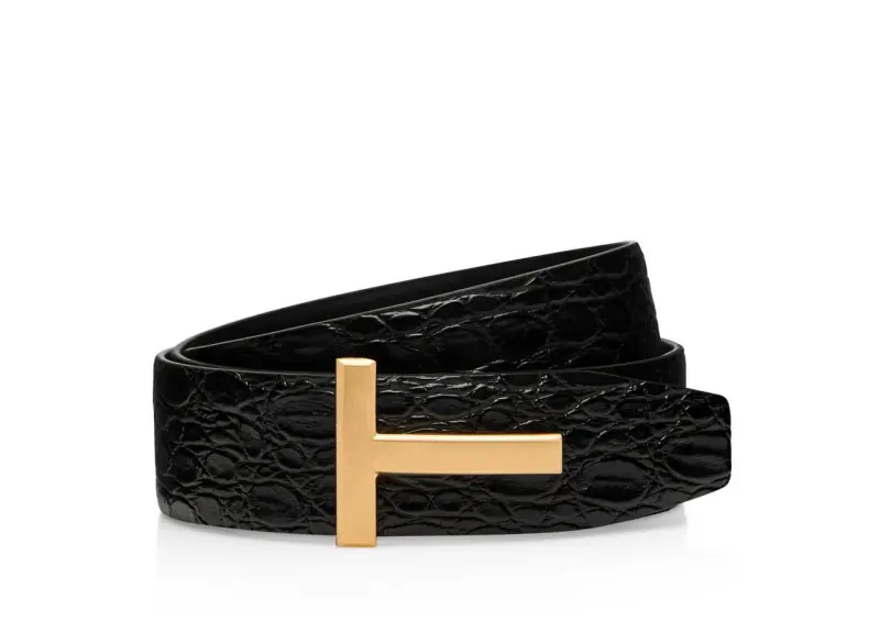 CROCODILE T ICON BELT BLACK online