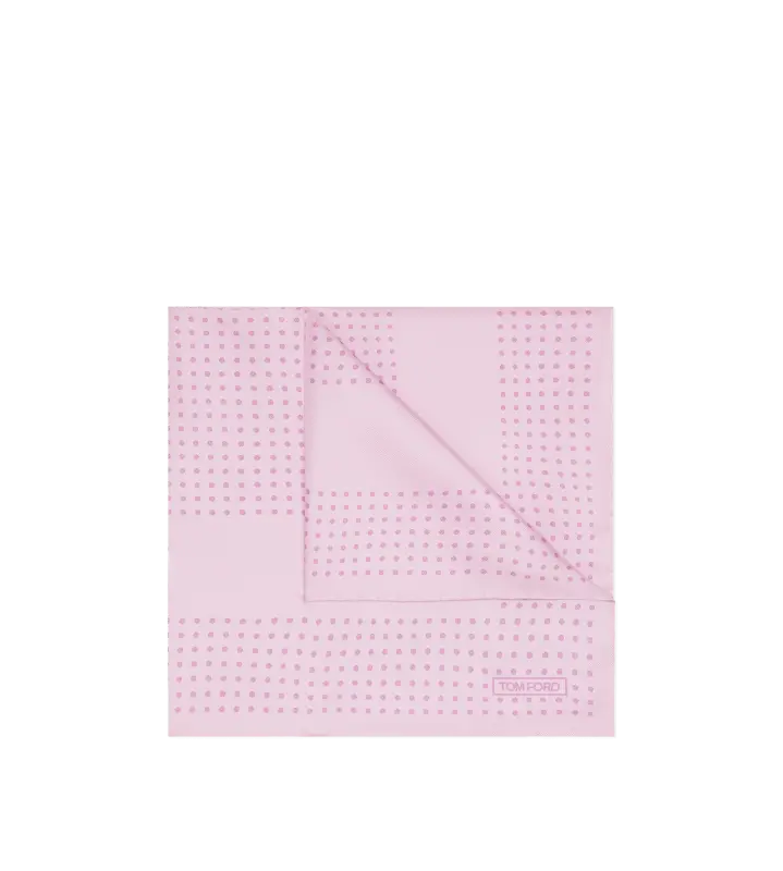 FRAMED POLKA DOT POCKET SQUARE online
