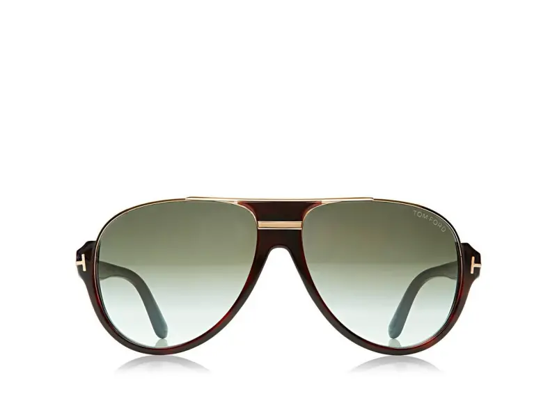 Tom Ford Dimitry Acetate Vintage Aviator Sunglasses DARK HAVANA online