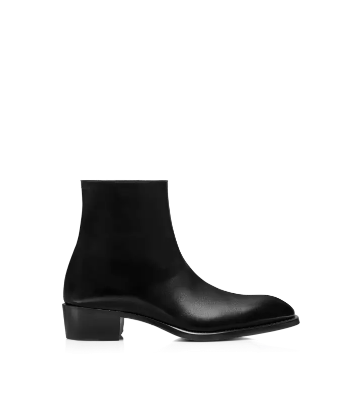 BURNISHED LEATHER VINCENT BOOT BLACK online