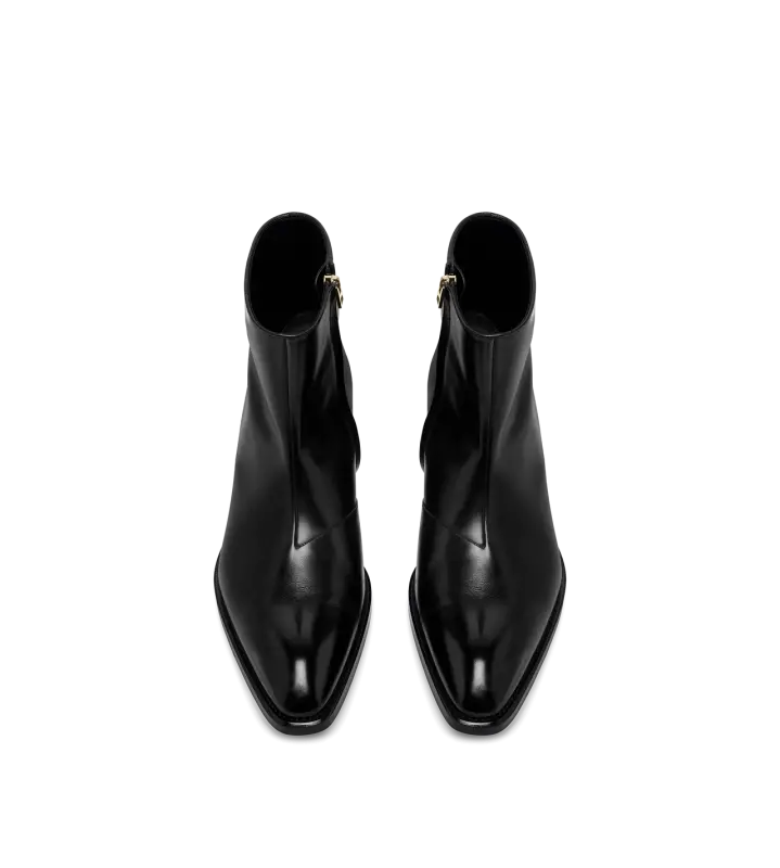 BURNISHED LEATHER VINCENT BOOT BLACK online