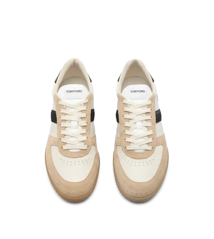 SUEDE TERENCE SNEAKER DUNE/BLACK + AMBER online