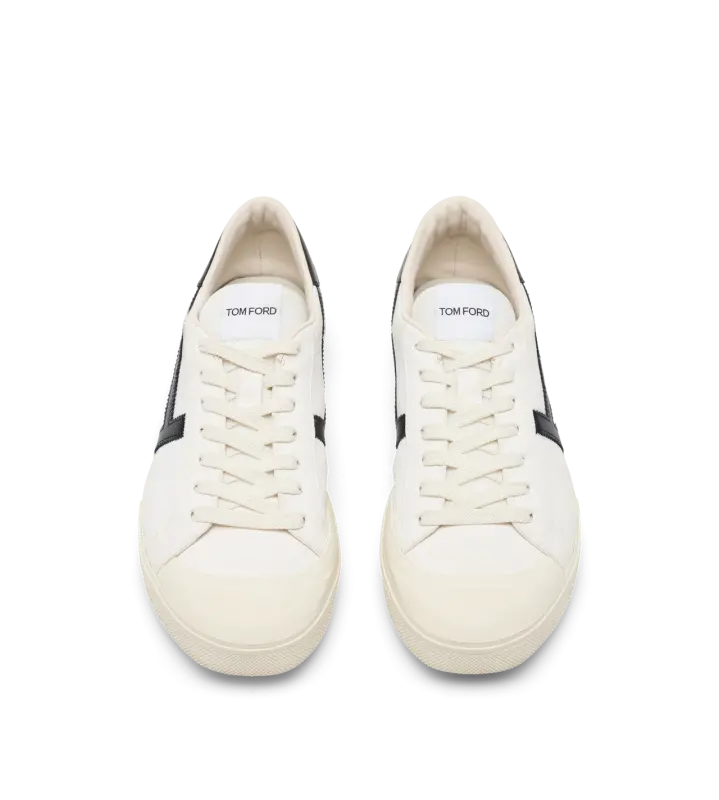 SUEDE JARVIS SNEAKER OPTICAL WHITE/BLACK + IVORY online