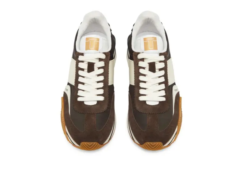 SUEDE TECHNICAL FABRIC JAMES SNEAKER online