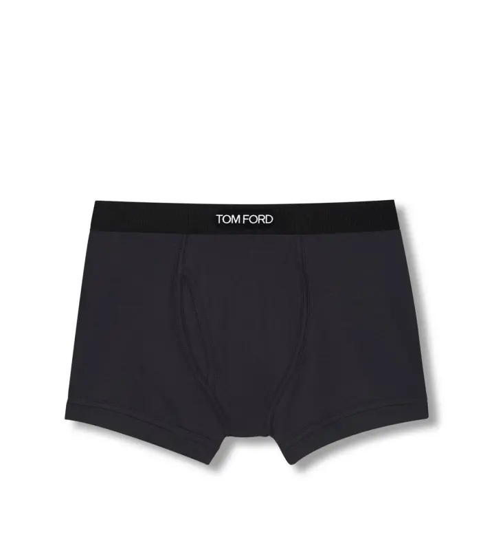 COTTON BOXER BRIEFS EBONY online
