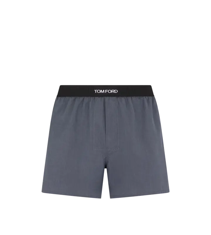 COTTON BOXERS DARK GREY online