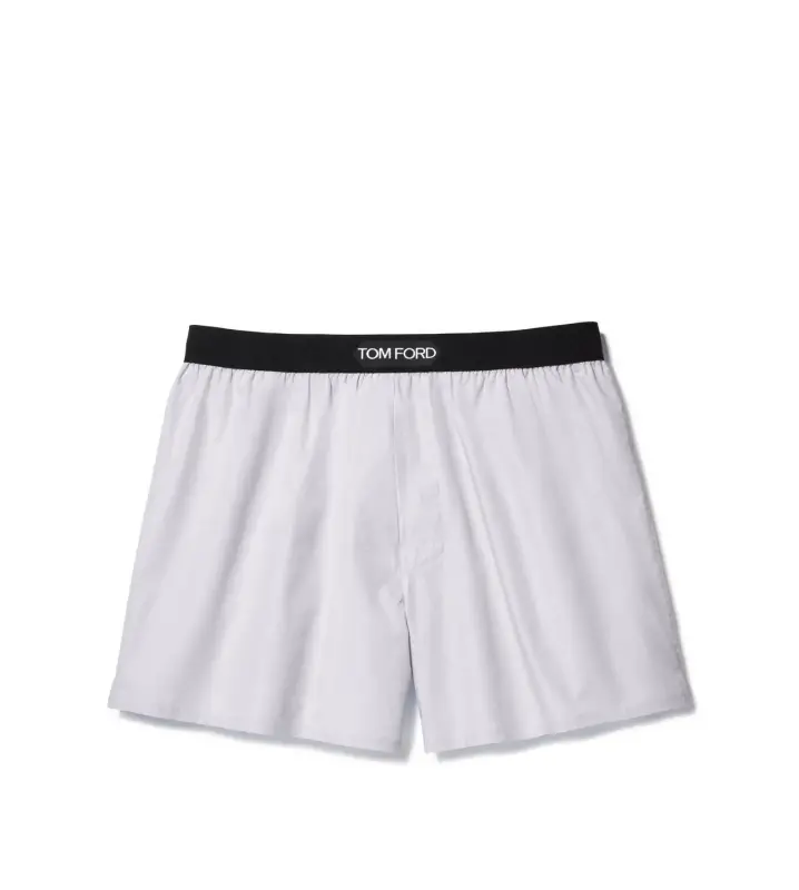 COTTON BOXERS LIGHT GREY online