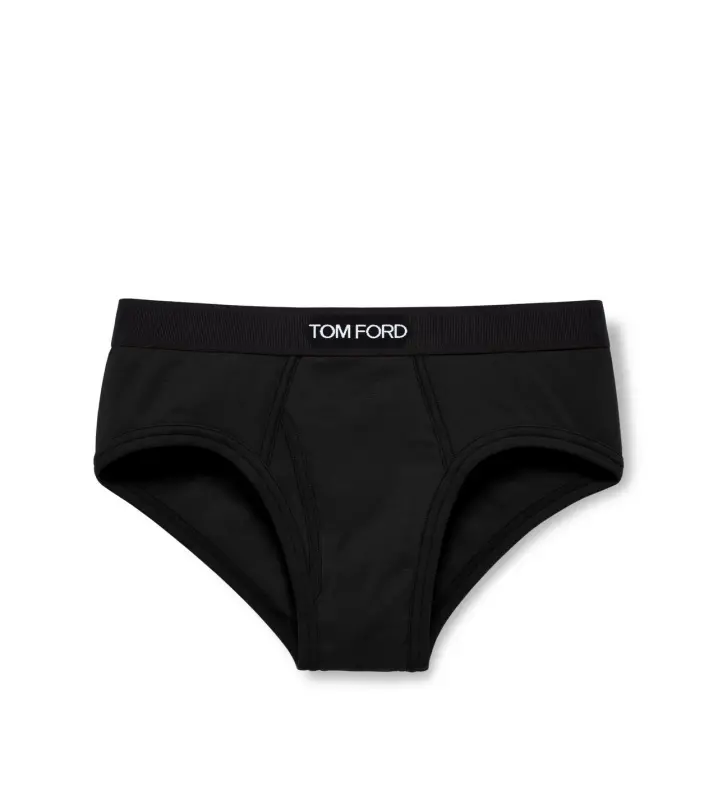 COTTON BRIEFS BLACK online