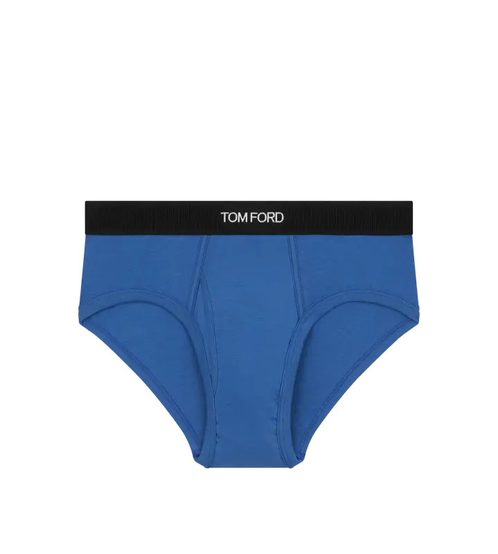 COTTON BRIEFS COBALT BLUE online