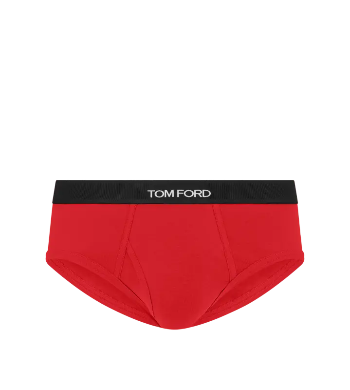 COTTON BRIEFS RED online