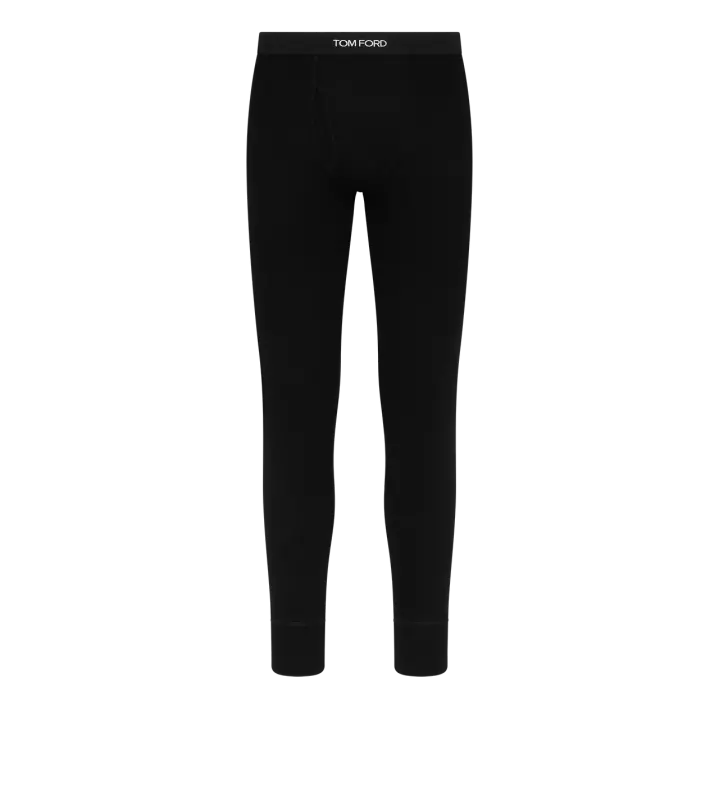 COTTON LONG JOHNS BLACK online