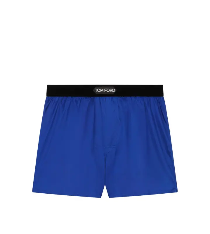 SILK BOXERS BLUE online