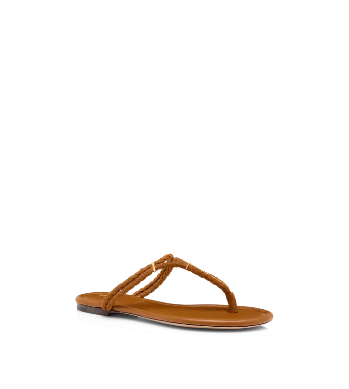 WOVEN SUEDE LILY THONG SANDAL online