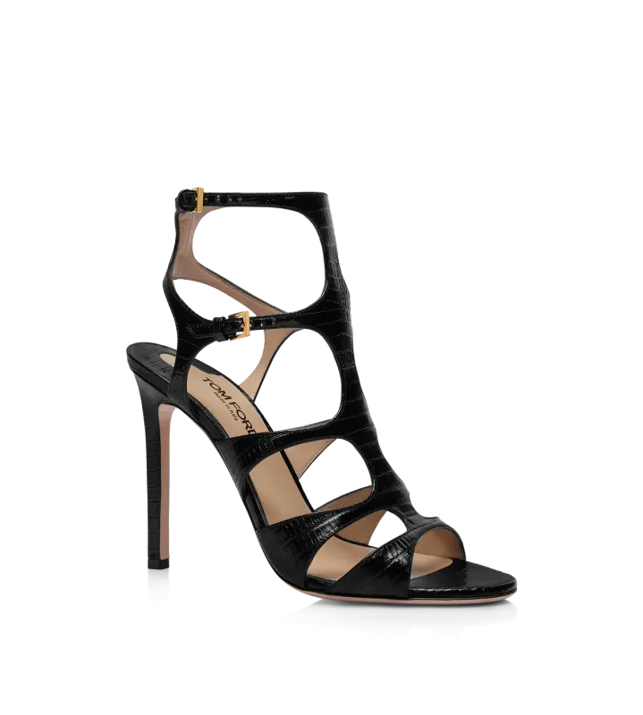 PRINTED TEJUS PARADIS SANDAL BLACK online